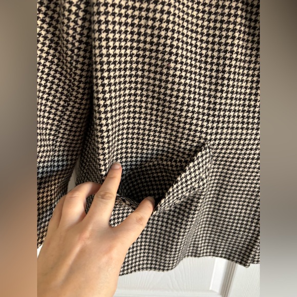 Houndstooth Wool Blazer - Picture 5 of 7